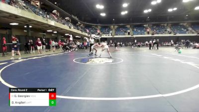 101 lbs Cons. Round 2 - George Georgiev, Maine South vs Dominic Angileri, Guilford