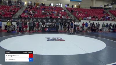 86 kg Cons 32 #2 - Aidan Ysaguirre, Arizona vs Joshua Cordio, Air Force Regional Training Center