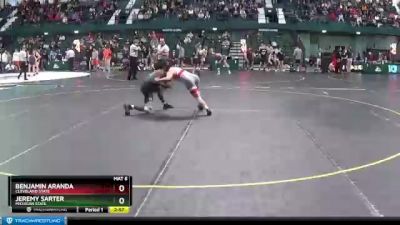 125 lbs Cons. Round 2 - Jeremy Sarter, Michigan State vs Benjamin Aranda, Cleveland State