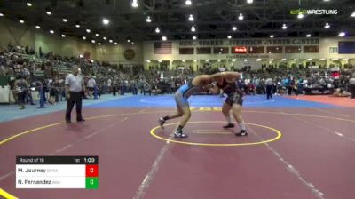 285 lbs Round Of 16 - Marquonn Journey, OKWA vs Nathan Fernandez, Awa