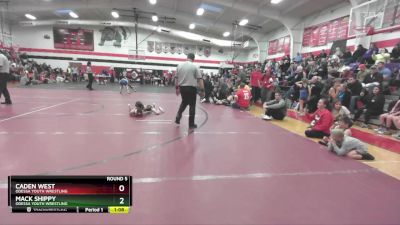 55-60 lbs Round 5 - Mack Shippy, Odessa Youth Wrestling vs Caden West, Odessa Youth Wrestling