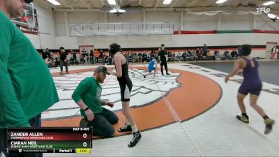 82 lbs 3rd Place Match - Ciaran Neil, Dubois Rams Wrestling Club vs Zander Allen, Thermopolis Wrestling Club