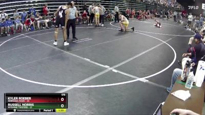 175 lbs Round 3 (6 Team) - Kyler Roeber, Nebraska Maize vs Russell Norris, Wyoming Twisters