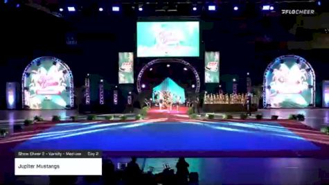Jupiter Mustangs [2020 Show Cheer 2 - Varsity - Medium Day 2] 2020 Pop Warner National Cheer & Dance Championship