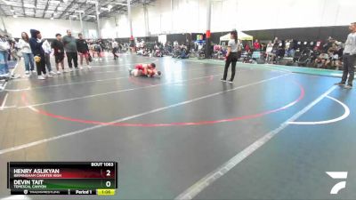 106-113 lbs Semifinal - Devin Tait, Temescal Canyon vs Henry Aslikyan, Birmingham Charter High