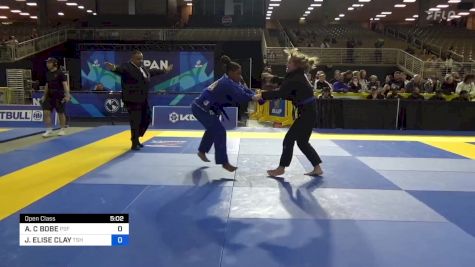 ALEXANDRIA C BOBE vs JACIRAH ELISE CLAY 2024 Pan Jiu Jitsu IBJJF Championship