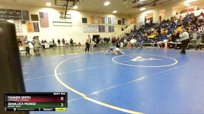 144 lbs 1st Place Match - Gianluca Munoz, Bishop Amat vs Tanner Smith, Cathedral Catholic