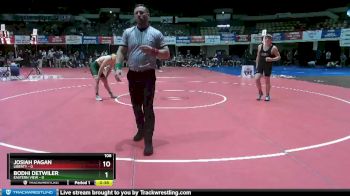 157 lbs Quarterfinals (16 Team) - Eric Doran, Great Bridge vs Brody Ford, Grundy