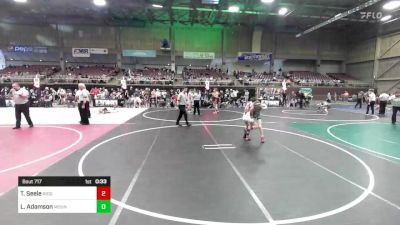 90 lbs Consi Of 4 - Tobias Seele, Ridge WC vs Logan Adamson, Mountain Grapplers WC