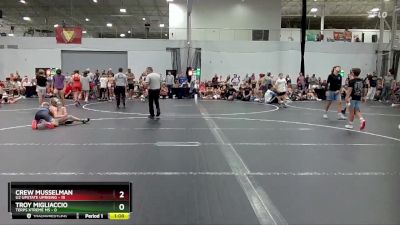 72 lbs Round 2 (6 Team) - Troy Migliaccio, Terps Xtreme MS vs Crew Musselman, U2 Upstate Uprising