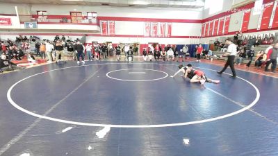 106 lbs Consi Of 8 #2 - Amauri Hernadez, Tyngsborough/Dracut vs Cooper Lang, Beverly