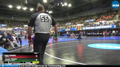 149 lbs Cons. Round 1 - Colby Frost, Southern Maine vs Max Honiss, Albion