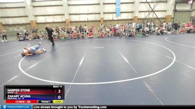 94 lbs Round 4 (6 Team) - Harper Stone, IDAHO vs Zakary Acuna, Montana, MT