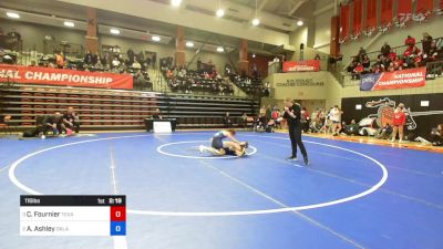 116 lbs Semifinal - Camille Fournier, Texas Wesleyan vs Avery Ashley, Oklahoma City