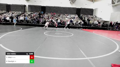 125A-HS2 lbs Final - Youti Wan, Rhino Wrestling vs Preston Smilyk, Dover Bandits