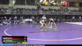 113 lbs Round 7 (8 Team) - Leo Kriegler, Papillion-La Vista South vs Hayden Bear, Fairbury