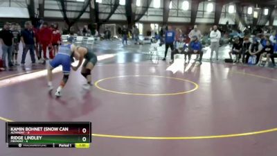 215 lbs Round 7 (8 Team) - Kamin Bohnet (Snow Canyon), Altamont vs Ridge Lindley, Fremont