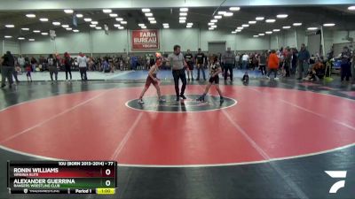 77 lbs Cons. Round 2 - Ronin Williams, Virginia Elite vs Alexander Guerrina, Rangers Wrestling Club