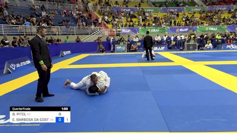 BERNARDO PITEL vs EUCLIDES BARBOSA DA COSTA JUNIOR 2024 Brasileiro Jiu-Jitsu IBJJF