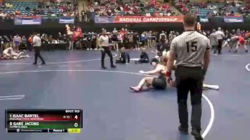 197 lbs Quarterfinal - 1 Isaac Bartel, Montana State-Northern vs 8 Gabe Jacobs, Cumberlands