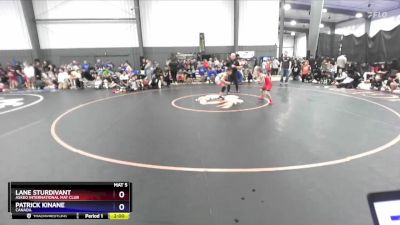 63-65 lbs Semifinal - Lane Sturdivant, Askeo International Mat Club vs Patrick Kinane, Canada