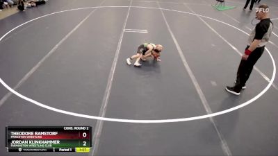 Cons. Round 2 - Jordan Klinkhammer, Farmington Wrestling Club vs Theodore Ramstorf, Princeton Wrestling