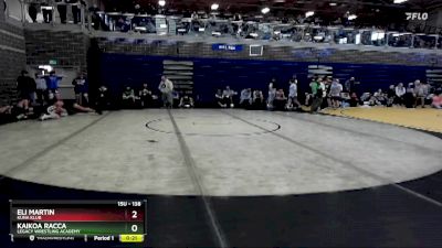 138 lbs Semifinal - Kaikoa Racca, Legacy Wrestling Academy vs Eli Martin, Kuna Klub