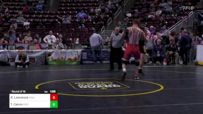 215 lbs Round Of 16 - Rune Lawrence, Frazier vs Teague Calvin, Greenville