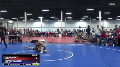 125 lbs Round 1 (8 Team) - Levi Chancey, Florida vs Harvey Walgren, Utah