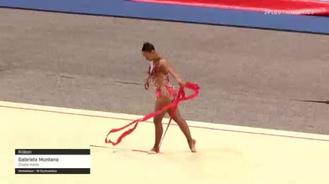 Gabriela Montano - Ribbon, Chase Hardy - 2021 USA Gymnastics Championships