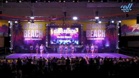 Victory Vipers - Lady Strikers [2024 L1 Senior Day 2] 2024 ACDA Reach the Beach Cheer Grand Nationals