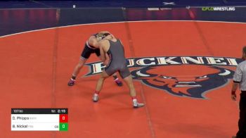 197 lbs Drew Phipps, Bucknell vs Bo Nickal, PSU