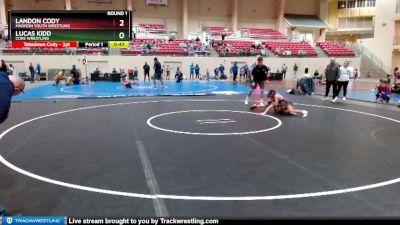 60-62 lbs Round 1 - Landon Cody, Madison Youth Wrestling vs Lucas Kidd, CORE Wrestling