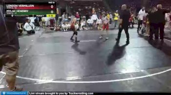 G-75 lbs Round 2 (4 Team) - Mylah Henebry, Team ID vs London Vermillion, Team IA