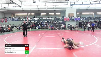 114 lbs Consi Of 8 #2 - Maya White, Shelton vs Nicoletta Pacifico, Jonathan Law