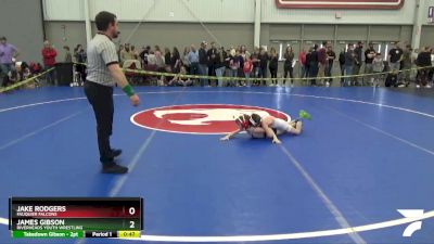 53 lbs Cons. Round 2 - Jake Rodgers, Fauquier Falcons vs James Gibson, Riverheads Youth Wrestling