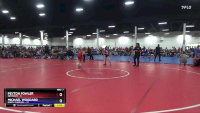 83 lbs Round 2 (6 Team) - Peyton Fowler, Kentucky vs Michael Woodard, North Carolina