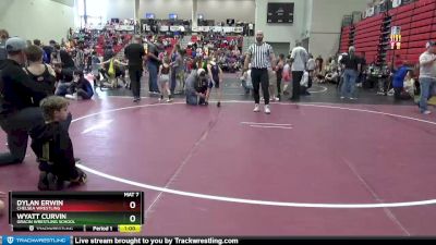 60 lbs Cons. Round 2 - Wyatt Curvin, Gracin Wrestling School vs Dylan Erwin, Chelsea Wrestling