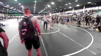 86 lbs Consi Of 16 #2 - Everett Roorda, War Wc vs Hayden Wegener, Bear WC