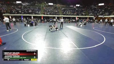 71 lbs Quarterfinal - Jamison Theilen, Central Iowa Wrestling Club /Team Intensity vs Bentley Wilson, Moyer Elite Wrestling