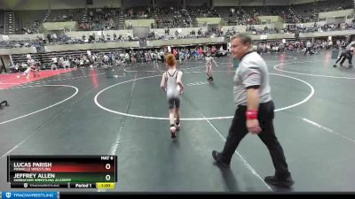 75 lbs Quarterfinal - Jeffrey Allen, Sarbacker Wrestling Academy vs Lucas Parish, PINnacle Wrestling