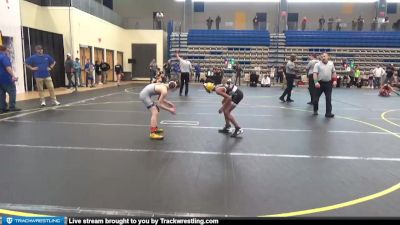 75 lbs Cons. Semi - Liam Rose, Mavericks vs Daerin Curry, Beat The Streets