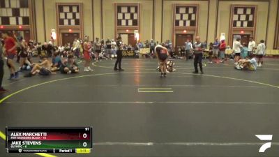 91 lbs Round 5 (6 Team) - Alex Marchetti, Mat Assassins Black vs Jake Stevens, Olympic