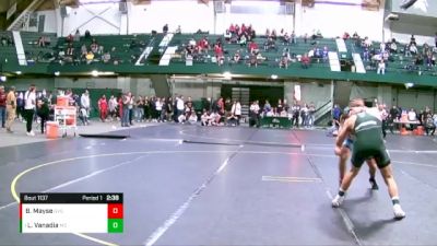 184 lbs Semifinal - Luke Vanadia, Michigan State vs Bradley Mayse, Grand Valley State