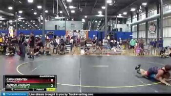 125 lbs Quarterfinals (8 Team) - Ashton Jackson, Elite Athletic Club DZ vs Gavin Drenten, ARES Black