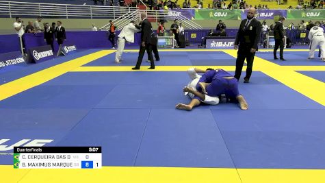 CALEBE CERQUEIRA DAS DORES vs BERNARDO MAXIMUS MARQUES COELHO 2024 Brasileiro Jiu-Jitsu IBJJF