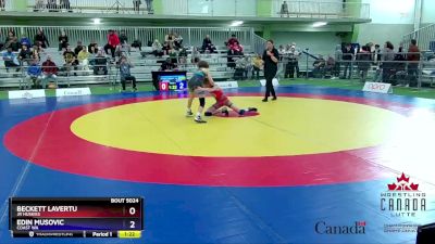 38kg Round 2 - Beckett Lavertu, Jr Huskies vs Edin Musovic, Coast WA