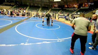 46 lbs 3rd Place - Knox Branham, Vian Wrestling Club vs Oakley Anno, HURRICANE WRESTLING ACADEMY