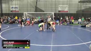 145 lbs Finals (8 Team) - Wyatt Jelinek, Nebraska Silver vs Aiden Kranz, South Dakota Storm