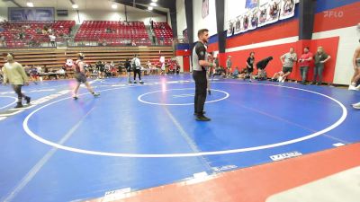 132 lbs Consolation - Elijah Hadley, Sand Springs vs Brody Bates, Jenks High School